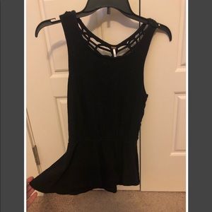 Free People Peplum Top